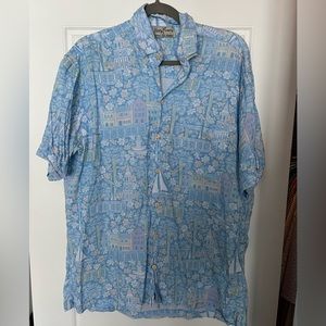 Mens Kenny Flowers Exclusive In store Charleston Print shirt - worn once- XL